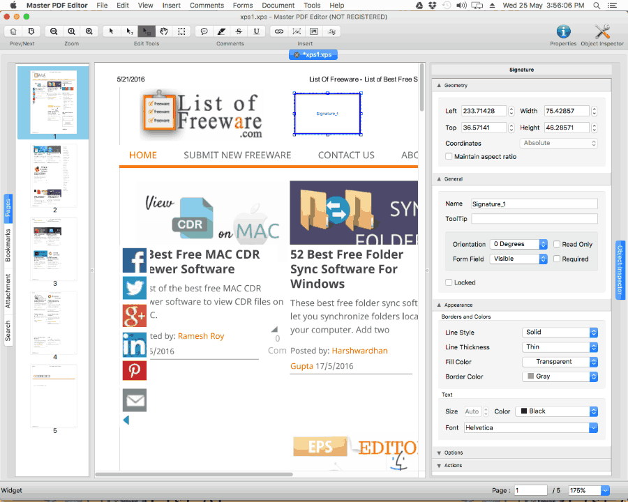 pagemark xps viewer for mac